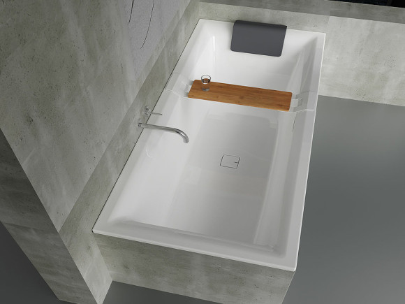 Акриловая ванна Riho Still Square 180х80 B099003005 (BR0100500K00130) LED R без гидромассажа Акриловая ванна Riho Still Square 180х80 B099003005 (BR0100500K00130) LED R без гидромассажа