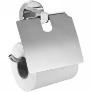 Держатель туалетной бумаги Azario Nessy AZ-73110 с крышкой Хром Держатель туалетной бумаги Azario Nessy AZ-73110 с крышкой Хром