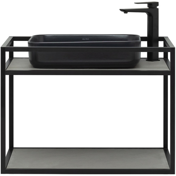 Консоль под раковину Allen Brau Liberty 75 1.33001.BB Черный браш Консоль под раковину Allen Brau Liberty 75 1.33001.BB Черный браш