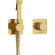 Гигиенический душ со смесителем WasserKRAFT Ems A7651.280.238.216 Золото глянцевое