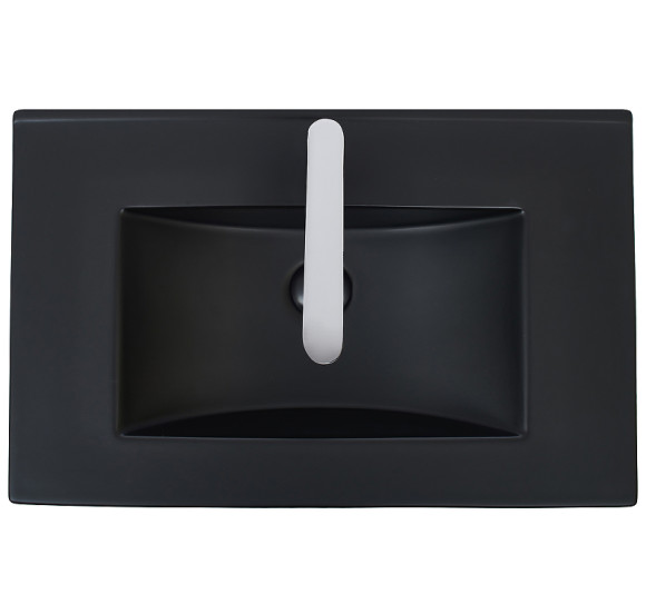 Раковина WeltWasser Deilbach 7506 60 MT- BL 10000005563 Черная матовая