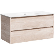Тумба под раковину Sancos Libra 100 LB100EG подвесная Дуб галифакс натуральный