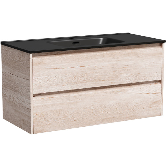Тумба под раковину Sancos Libra 100 LB100EG подвесная Дуб галифакс натуральный
