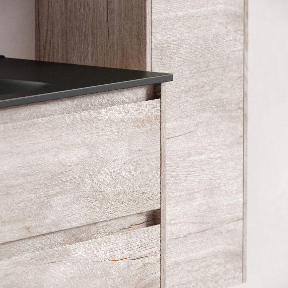 Тумба под раковину Sancos Libra 100 LB100EG подвесная Дуб галифакс натуральный