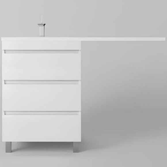 Тумба под раковину Style Line Даллас Леон 120 Люкс Plus СС-00002439 Белая Тумба под раковину Style Line Даллас Леон 120 Люкс Plus СС-00002439 Белая