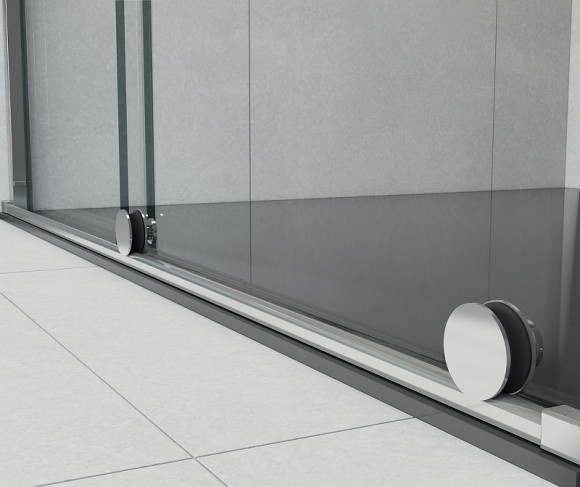 Душевая дверь Vincea Arno 150 VPS-1A150CL профиль Хром стекло прозрачное