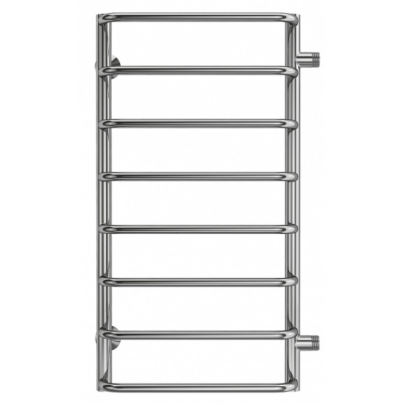 Водяной полотенцесушитель Terminus Стандарт П8 400х800 бп600 4670078530363 Хром, боковое подключение, G 1" НР