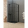 Душевой уголок New Trendy New Soleo Black 90х90 L K-0579 профиль Черный стекло прозрачное Душевой уголок New Trendy New Soleo Black 90х90 L K-0579 профиль Черный стекло прозрачное
