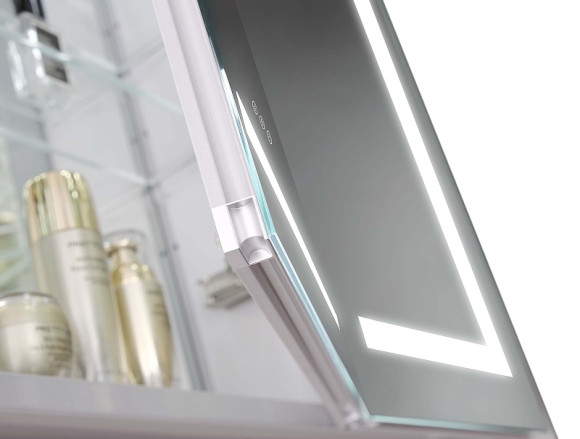 Зеркальный шкаф Aquatek 120 AQ7124-MLC с подсветкой Хром Зеркальный шкаф Aquatek 120 AQ7124-MLC с подсветкой Хром