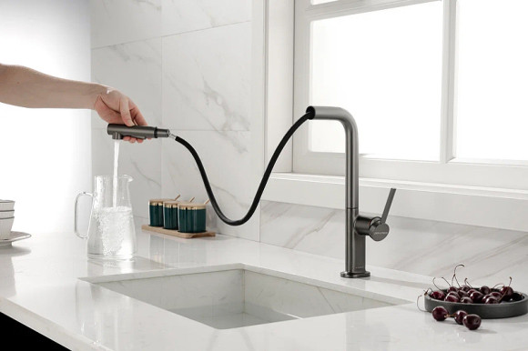 Смеситель для кухни Paulmark Neo Ne214419-B Беретта