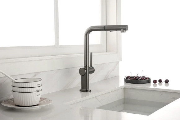 Смеситель для кухни Paulmark Neo Ne214419-B Беретта