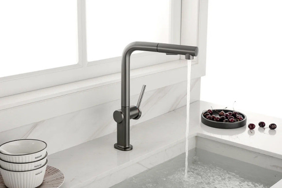 Смеситель для кухни Paulmark Neo Ne214419-B Беретта