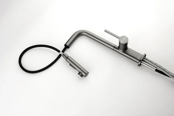 Смеситель для кухни Paulmark Neo Ne214419-B Беретта