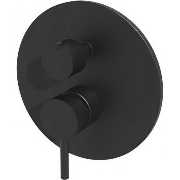 Смеситель для душа Paffoni Light LIG019NO Черный матовый