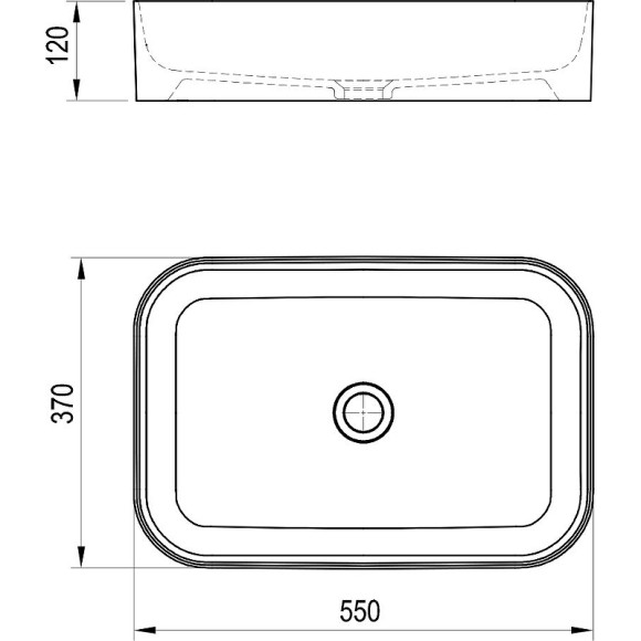 Раковина-чаша Ravak Ceramic Slim R 55 XJX0D155001 Черная матовая Раковина-чаша Ravak Ceramic Slim R 55 XJX0D155001 Черная матовая