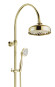 Душевая система Kaiser Aria 03182-1 с термостатом Бронза