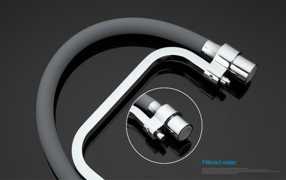 Смеситель для кухни Gappo G4398-4 Хром Серый Смеситель для кухни Gappo G4398-4 Хром Серый