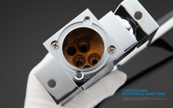 Смеситель для кухни Gappo G4398-4 Хром Серый Смеситель для кухни Gappo G4398-4 Хром Серый