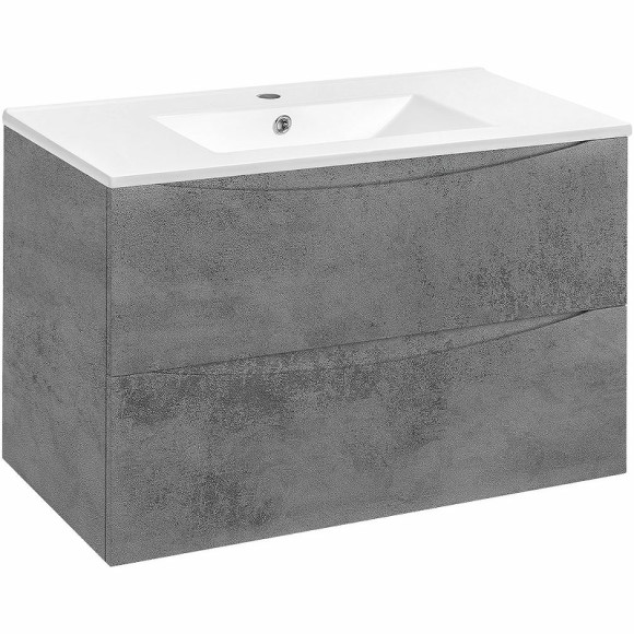 Тумба под раковину Vincea Mia 90 VMC-2MC900BT подвесная Beton Тумба под раковину Vincea Mia 90 VMC-2MC900BT подвесная Beton