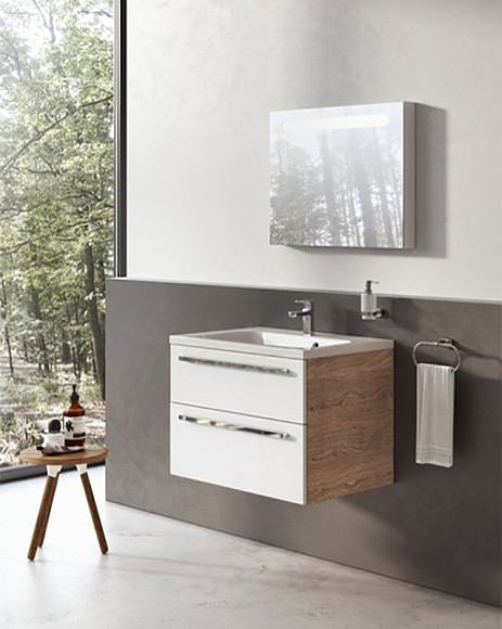 Раковина Ravak Chrome 80 XJG01180000 Белая Раковина Ravak Chrome 80 XJG01180000 Белая