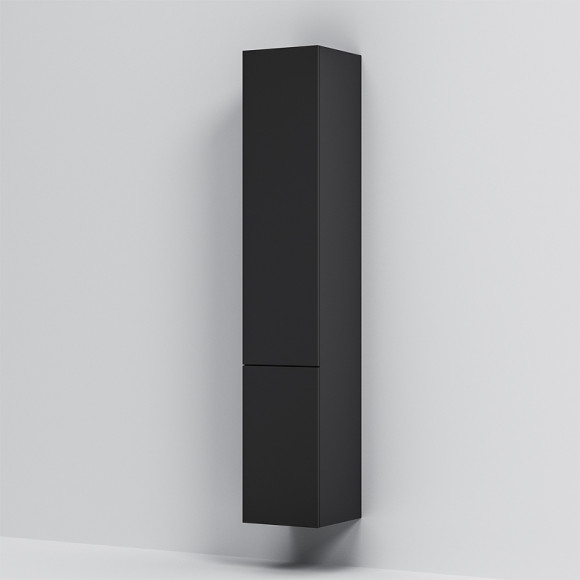 Шкаф пенал AM.PM Gem 30 R M90CHR0306BM подвесной Черный матовый Шкаф пенал AM.PM Gem 30 R M90CHR0306BM подвесной Черный матовый