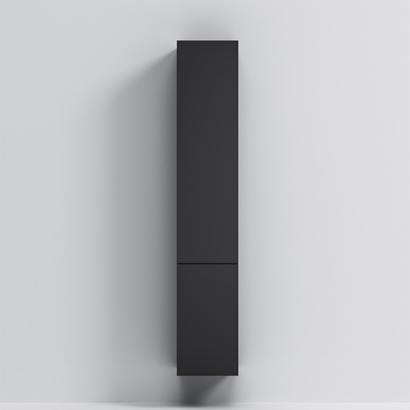 Шкаф пенал AM.PM Gem 30 R M90CHR0306BM подвесной Черный матовый Шкаф пенал AM.PM Gem 30 R M90CHR0306BM подвесной Черный матовый