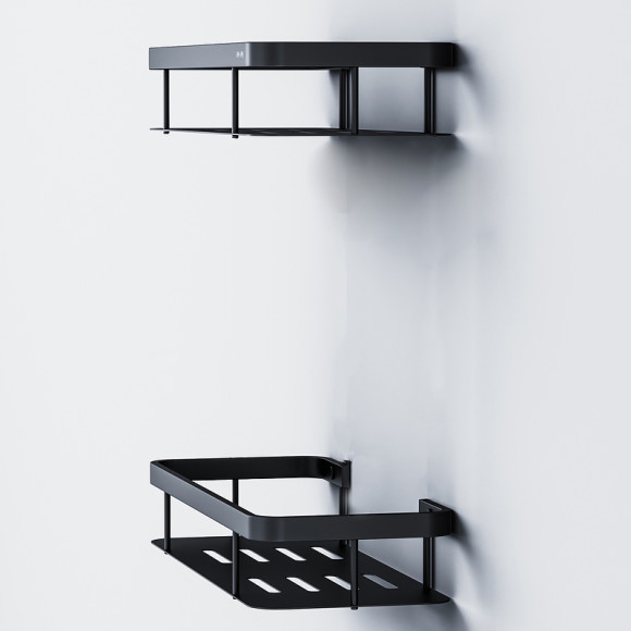 Комплект душевого уголка с душевой системой и аксессуарами AM.PM Gem 90x90 WK90EO профиль Черный матовый стекло прозрачное Комплект душевого уголка с душевой системой и аксессуарами AM.PM Gem 90x90 WK90EO профиль Черный матовый стекло прозрачное