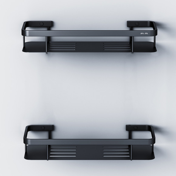 Комплект душевого уголка с душевой системой и аксессуарами AM.PM Gem 90x90 WK90EO профиль Черный матовый стекло прозрачное Комплект душевого уголка с душевой системой и аксессуарами AM.PM Gem 90x90 WK90EO профиль Черный матовый стекло прозрачное