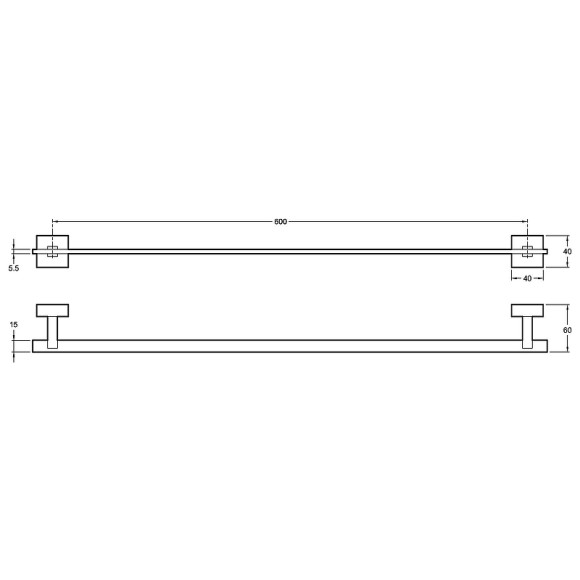 Полотенцедержатель Jacob Delafon Mecanique E77869-CP Хром Полотенцедержатель Jacob Delafon Mecanique E77869-CP Хром