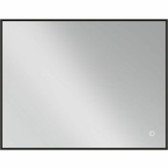 Зеркало Vincea 120 VLM-3VN120B с подсветкой Черное с сенсорным выключателем и диммером