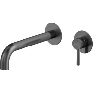 Смеситель для раковины Whitecross Y gunmetal Y1215GM Оружейная сталь