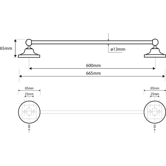 Полотенцедержатель Bemeta Retro Gold and Сhrom 144204048 Золото Хром Полотенцедержатель Bemeta Retro Gold and Сhrom 144204048 Золото Хром