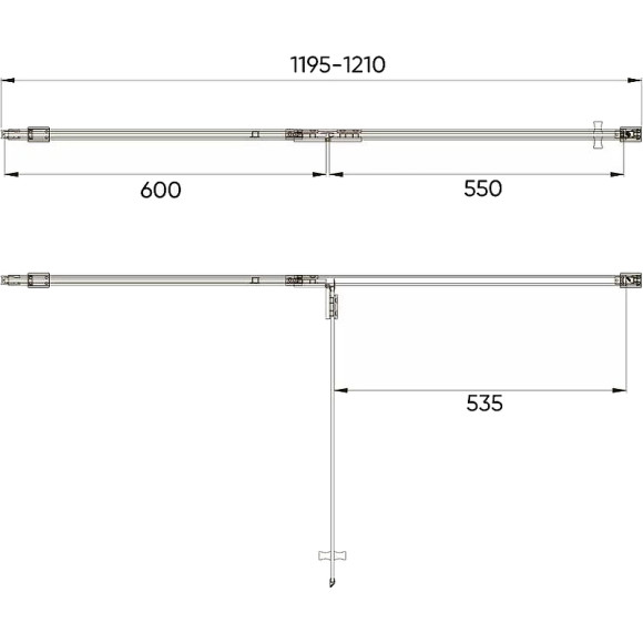 Душевая дверь Veconi Vianno VN-73 120 VN73-120-01-C4 профиль Хром стекло прозрачное Душевая дверь Veconi Vianno VN-73 120 VN73-120-01-C4 профиль Хром стекло прозрачное