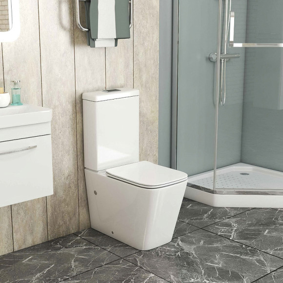 Унитаз компакт Grossman GR-4445S с бачком и сиденьем Микролифт Унитаз компакт Grossman GR-4445S с бачком и сиденьем Микролифт