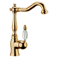 Смеситель для раковины Webert Alexandra AL831802065 Бронза