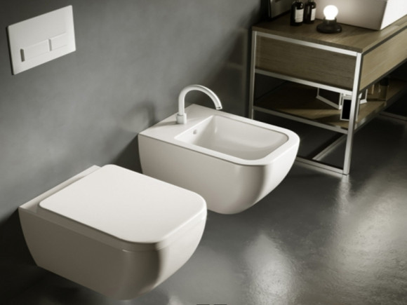 Биде Hatria Bianca Y1X501 подвесное Белое