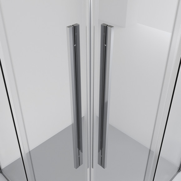 Душевой уголок Niagara Nova 80х80 NG-6622-34 профиль Хром стекло прозрачное Душевой уголок Niagara Nova 80х80 NG-6622-34 профиль Хром стекло прозрачное