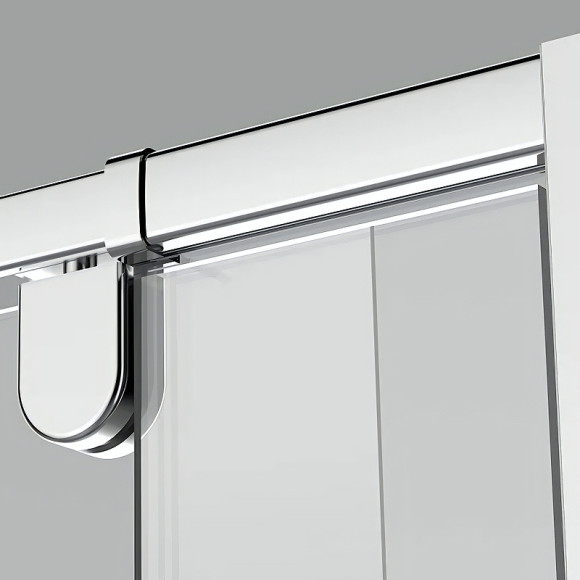 Душевая дверь Veconi Vianno VN-32 90 VN32-90-01-C5 профиль Хром стекло прозрачное Душевая дверь Veconi Vianno VN-32 90 VN32-90-01-C5 профиль Хром стекло прозрачное