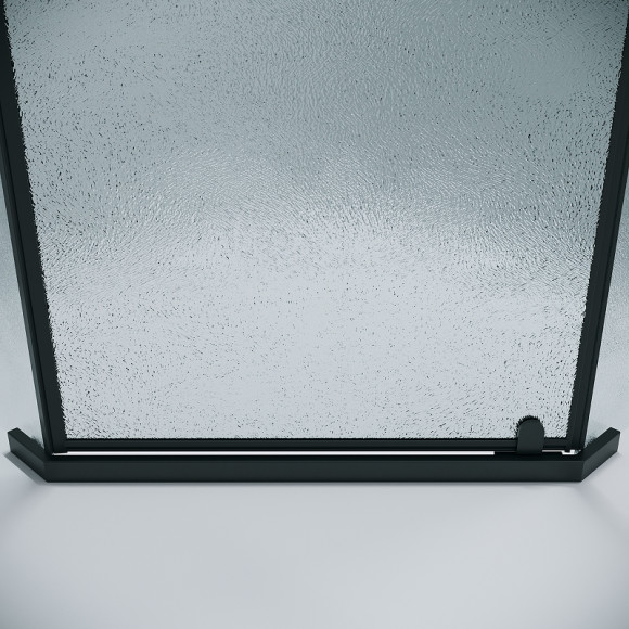 Душевой уголок Grossman Pragma 100х100 302.K33.03.1010.21.02 профиль Черный матовый стекло шиншилла Душевой уголок Grossman Pragma 100х100 302.K33.03.1010.21.02 профиль Черный матовый стекло шиншилла