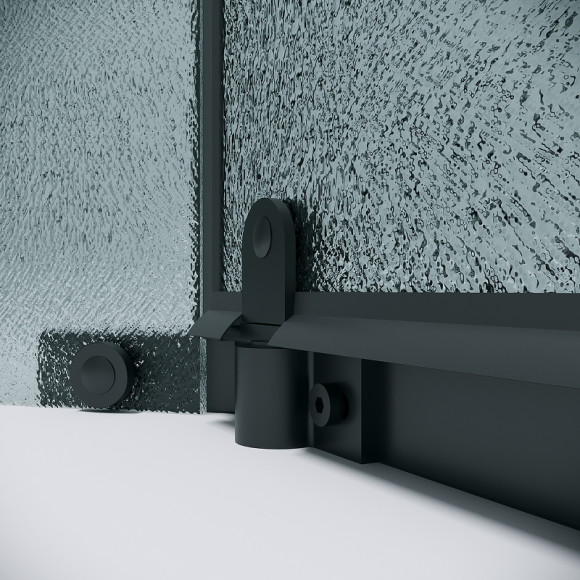 Душевой уголок Grossman Pragma 100х100 302.K33.03.1010.21.02 профиль Черный матовый стекло шиншилла Душевой уголок Grossman Pragma 100х100 302.K33.03.1010.21.02 профиль Черный матовый стекло шиншилла