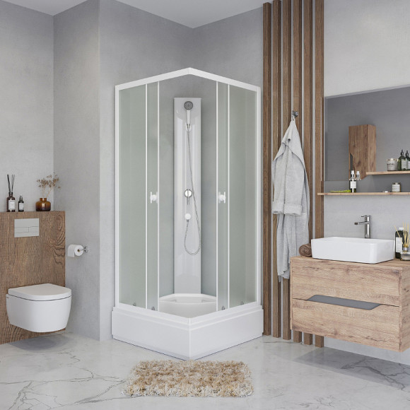 Душевая кабина Niagara Promo 100x100 P100/26Q/MT/BK без гидромассажа Душевая кабина Niagara Promo 100x100 P100/26Q/MT/BK без гидромассажа