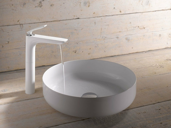 Смеситель для раковины Kludi Balance 522989175 Белый Хром