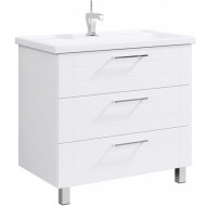 Тумба под раковину Aqwella Манчестер 80 MAN01083 Белый глянец Тумба под раковину Aqwella Манчестер 80 MAN01083 Белый глянец