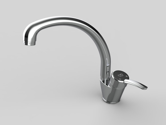 Смеситель для кухни GPD Primula MTE175 Хром