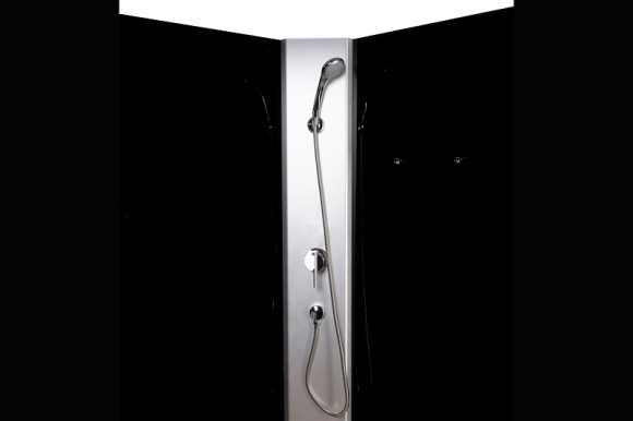 Душевая кабина Niagara Eco 90x80 L E90/80/40L/TN/BK без гидромассажа