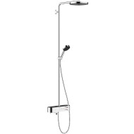 Душевая система Hansgrohe Pulsify S Showerpipe 260 1jet 24230000 с термостатом Хром