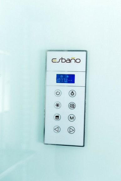 Душевая кабина Esbano ES-L110CR 110x110 ESKL110CR без гидромассажа