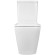 Унитаз компакт Azario Quadro AZ-2175 Белый с бачком и сиденьем Микролифт Унитаз компакт Azario Quadro AZ-2175 Белый с бачком и сиденьем Микролифт