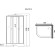 Душевая кабина Niagara Eco 120x80 R NG-4312-14R без гидромассажа Душевая кабина Niagara Eco 120x80 R NG-4312-14R без гидромассажа