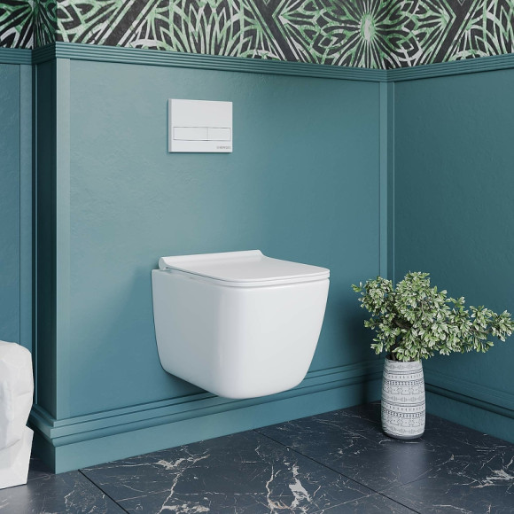 Унитаз Berges Quattro S 082149 подвесной с сиденьем Микролифт Унитаз Berges Quattro S 082149 подвесной с сиденьем Микролифт